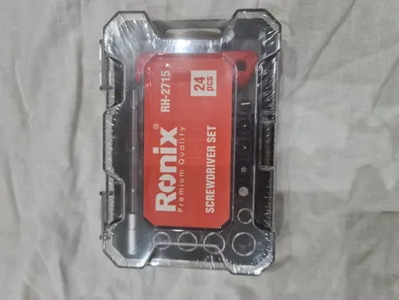 مجموعه 55 عددی سری پیچ گوشتی و سری بکس رونیکس مدل HR-2717