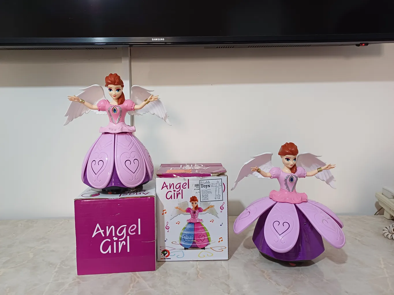 عروسک فرشته موزیکال مدل ld-131