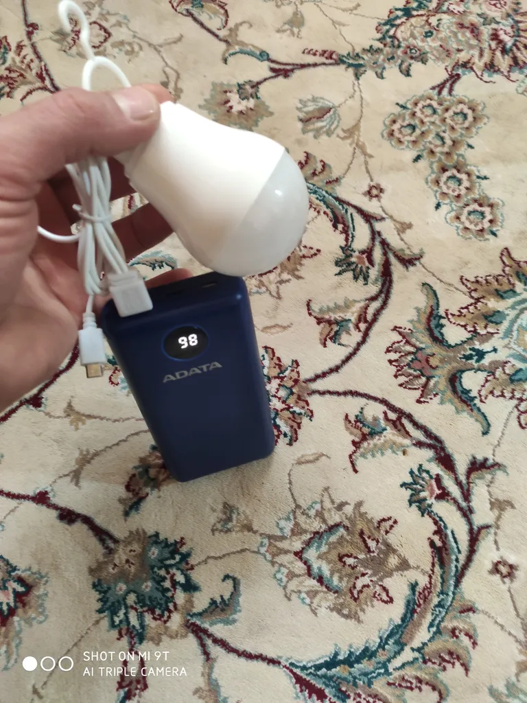 پاوربانک ای دیتا مدل P20000QCD ظرفیت 20000 میلی آمپر ساعت