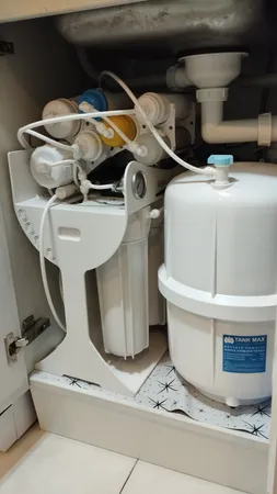 دستگاه تصفیه کننده آب آکوآ اسپرینگ مدل UF - SF4800  کد 01 به همراه فیلتر تصفیه آب