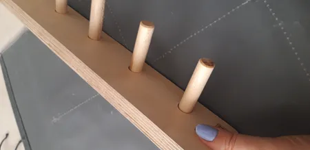 آویز لباس چوبی وودلندزون مدل اینکا