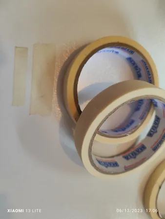 نوار چسب کاغذی کد AB16 عرض 2 سانتی متر بسته 2 عددی