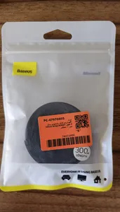 تجریه خرید نگهدارنده کابل باسئوس مدل Velcro Strap ACMGT طول 3 متر