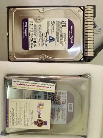 هارددیسک اینترنال وسترن دیجیتال مدل Purple WD20PURZ ظرفیت 2 ترابایت