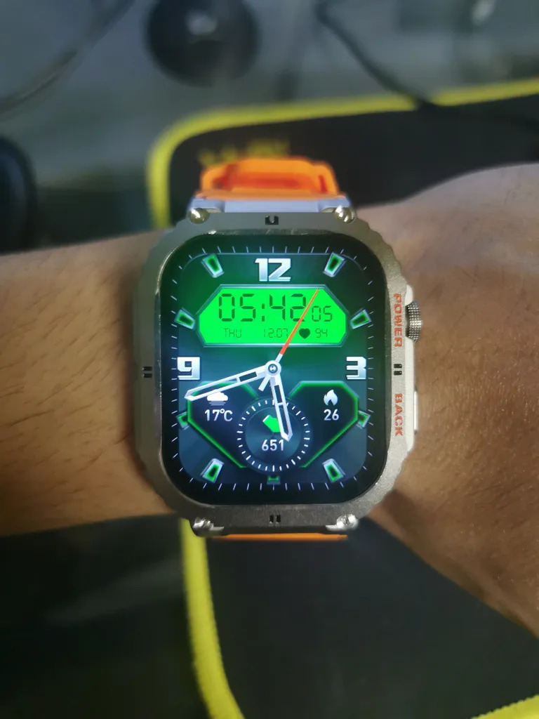 ساعت هوشمند کرونوس مدل K57 Pro