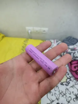 باتری لیتیوم یون قابل شارژ پاناسونیک کد 18650 ظرفیت 6000 میلی آمپرساعت