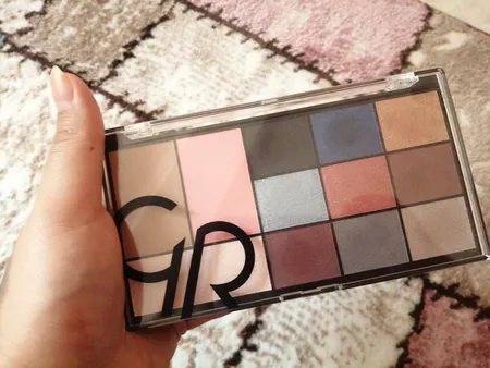 پالت آرایش صورت گلدن رز مدل City Style شماره 02