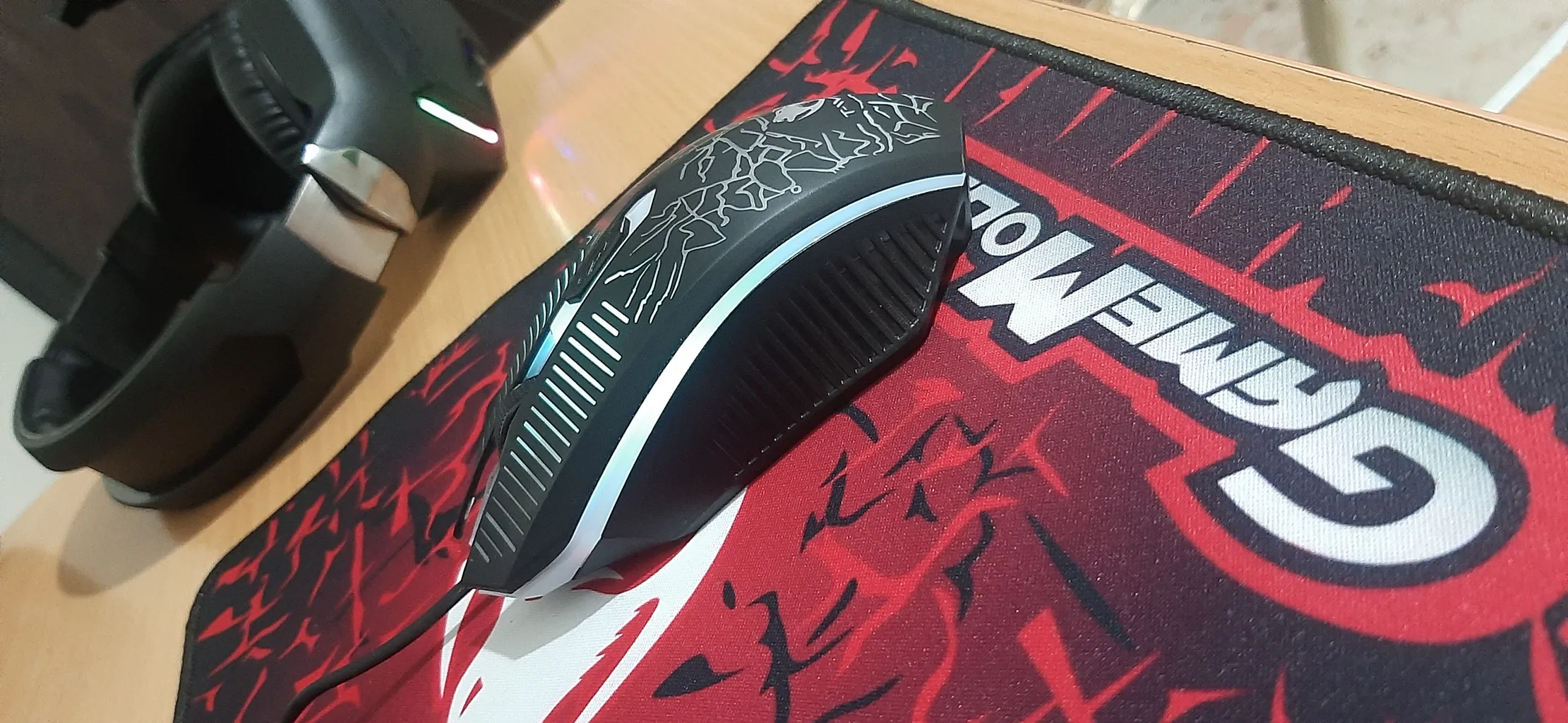 ست گیمینگ تی‌ولف مدل 3in1 TF31، سوییچ ممبران، Full-Size، نورپردازی LED RGB