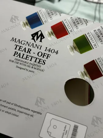 پالت مگنانی مدل کاغذی بسته 35 عددی