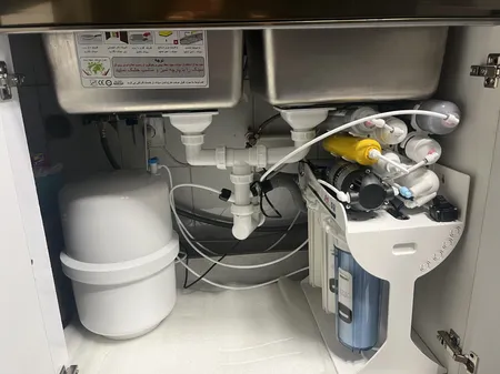 دستگاه تصفیه کننده آب آکوآ اسپرینگ مدل UF - SF4800  کد 01 به همراه فیلتر تصفیه آب