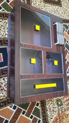 جعبه رومیزی تی بگ و تنقلات و زیرلیوانی مدل DR_BEST