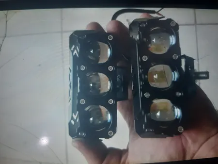 پروژکتور آفرودی موتور سیکلت و خودرو مدل 3-LNZ  بسته 2 عددی