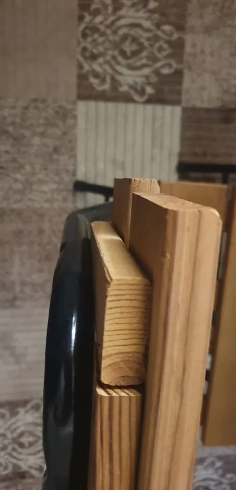 میز و صندلی ناهارخوری دونفره مدل تاشو کد 6064