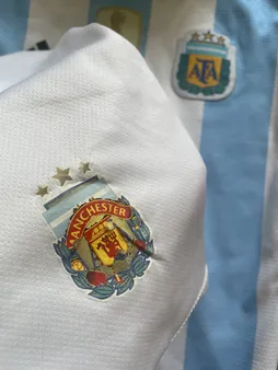 ست پنج تکه لباس ورزشی پسرانه طرح تیم ملی آرژانتین مدل مسی 2023