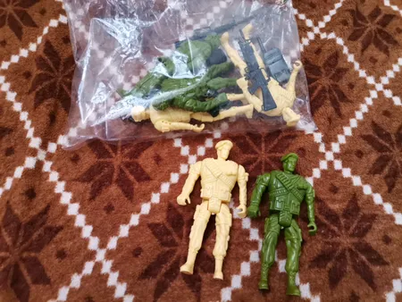 اسباب بازی جنگی طرح سرباز بسته 6 عددی