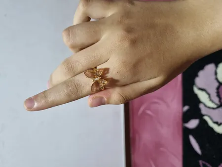 انگشتر زنانه مدل پروانه کد R3451