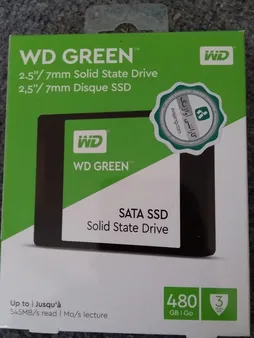 اس اس دی اینترنال SATA III وسترن دیجیتال مدل Green ظرفیت 480 گیگابایت