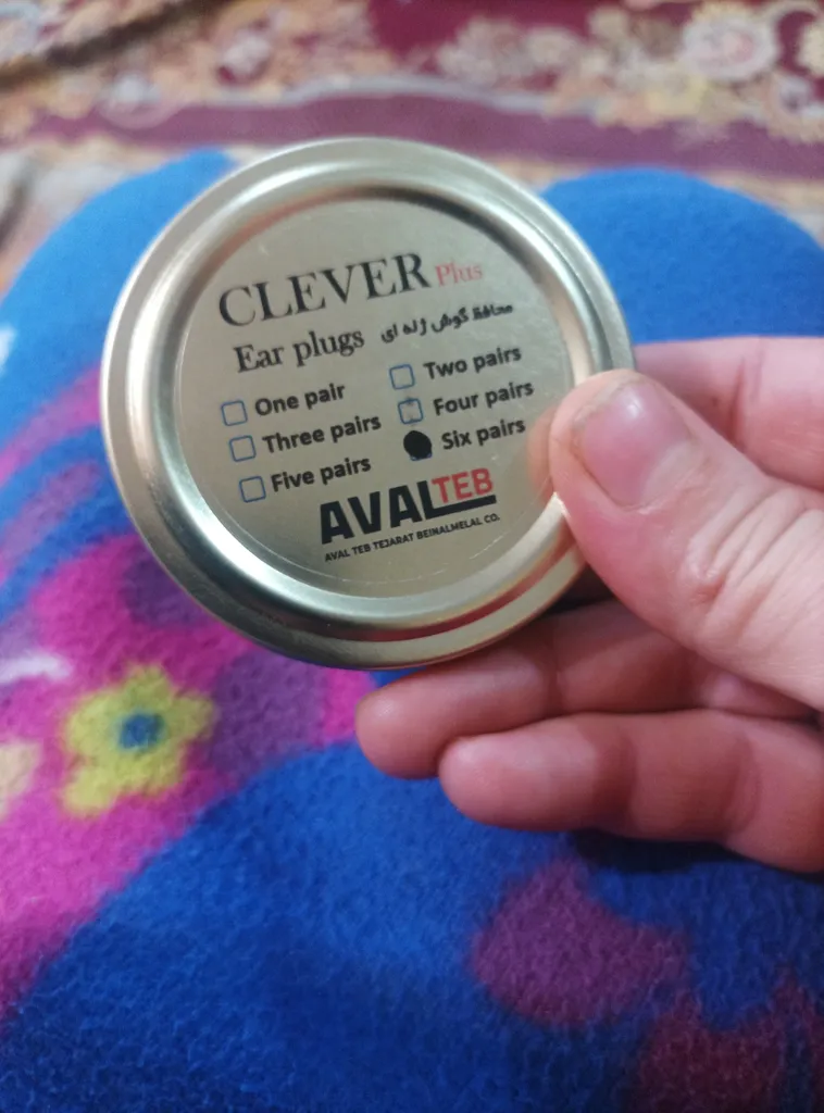 گوشگیر ژله ای کلور پلاس مدل 06 بسته 12 عددی