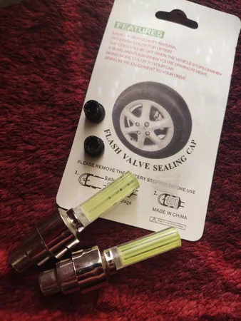 چراغ دوچرخه مدل سروالف مدادی بسته 2 عددی