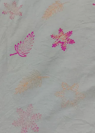 مهر لینو طرح برگ سوزنی کد 1012