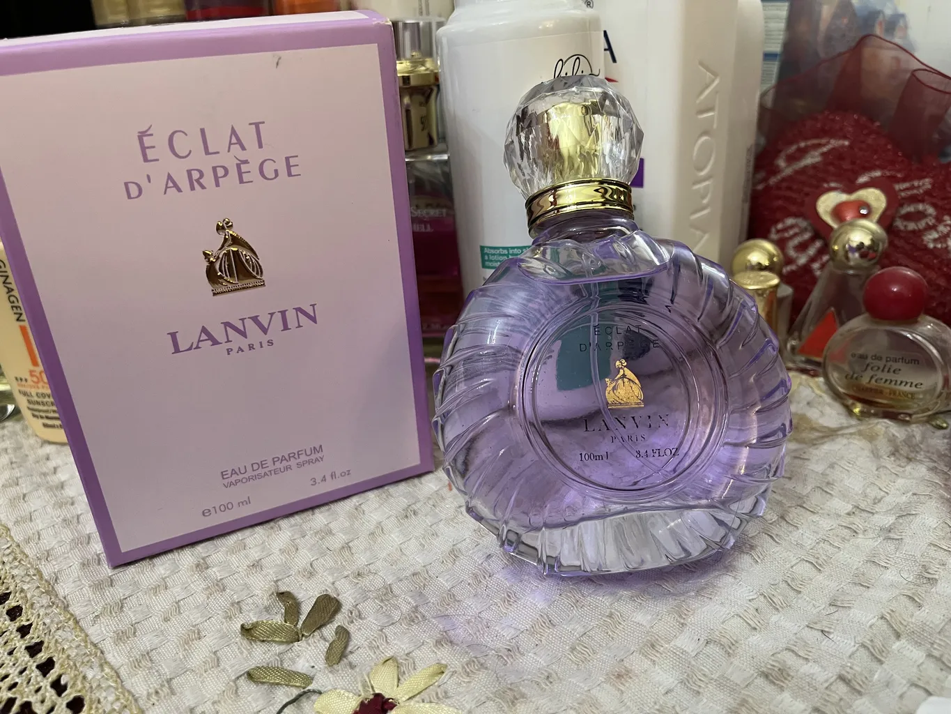 ادو پرفیوم زنانه زدفون مدل اکلت لانوین با رایحه خنک حجم 100 میلی لیتر