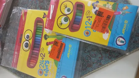 مداد رنگی 2+24 رنگ آریا مدل 3017