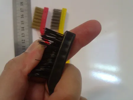 فرچه طرح مسواک بسته 3 عددی