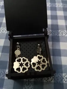 تجریه خرید گوشواره نقره زنانه روژه مدل DSE025S