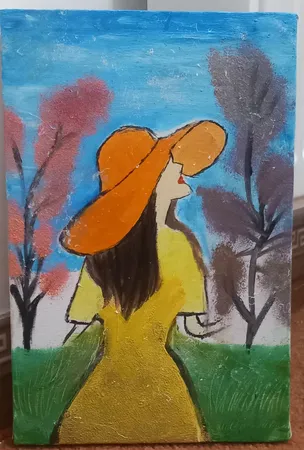 بوم نقاشی جهان بوم مدل TZ-1 سایز 30*20 سانتی متر