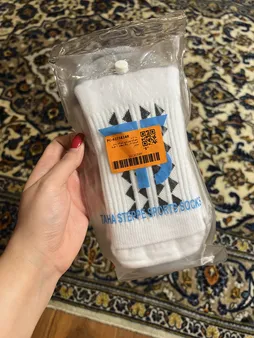 جوراب ورزشی مردانه مدل استپ دار