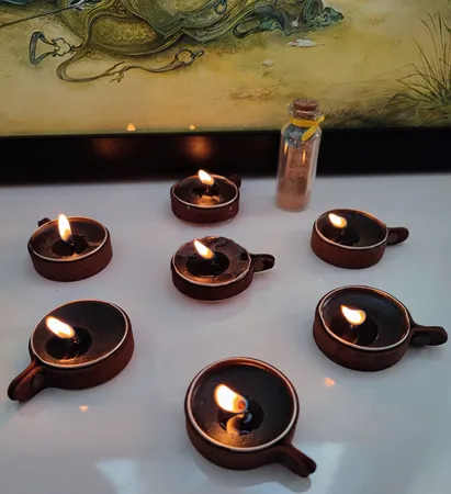 جاشمعی چرم عطارد مدل W03 مجموعه 9 عددی