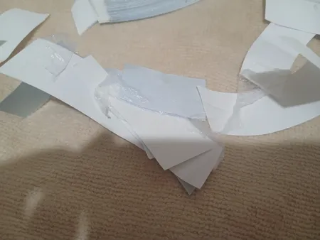 چسب کلاه گیس و پروتز مو کد 03 بسته 36 عددی