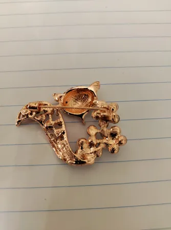 گل سینه زنانه مدل روباه کد 00581