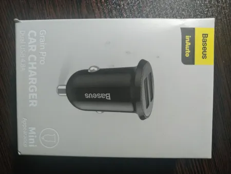 شارژر فندکی باسئوس  مدل Grain-ML01