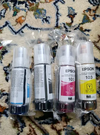 پک کامل جوهر مخزن اپسون مدل 103