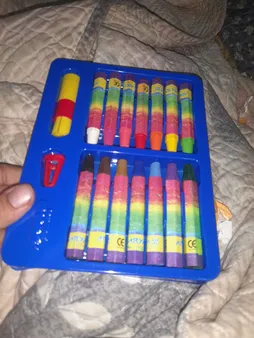 پاستل روغنی 2+12 رنگ آریا کد 2027 Mr. Croc