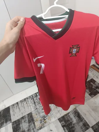 ست پنج تکه لباس ورزشی پسرانه مدل تیم ملی پرتغال رونالدو کد 2024