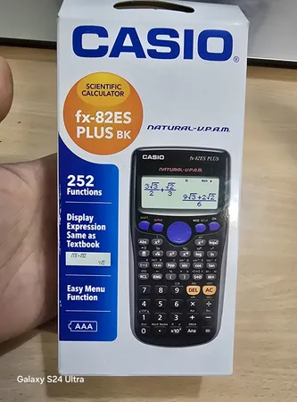 ماشین حساب کاسیو مدل FX-82-ES PLUS
