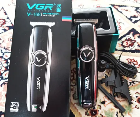 ماشین اصلاح موی بدن و صورت وی جی آر مدل V-168