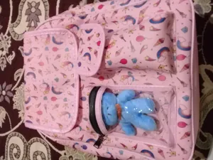 تجریه خرید کوله پشتی دخترانه  طرح یونیکورن کد CY009