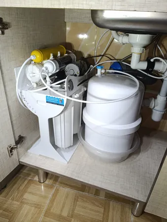 دستگاه تصفیه کننده آب آکوآ اسپرینگ مدل UF - SF4800  کد 01 به همراه فیلتر تصفیه آب