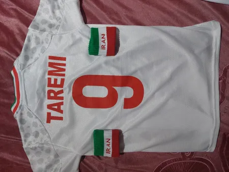 ست 5 تکه لباس ورزشی پسرانه طرح ایران مدل جام جهانی2022