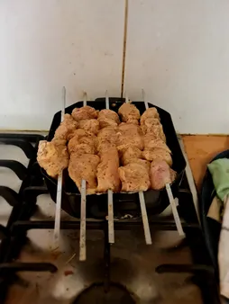 کباب پز کیوبی مدل روگازی