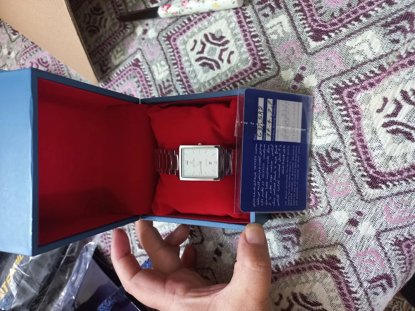 ساعت مچی عقربه‌ای مردانه نکسن مدل G3105R9