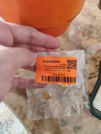 باتری لیتیوم-یون قابل شارژ کد ICR-6671 ظرفیت 90 میلی آمپرساعت مناسب برای ایرپاد بسته 4 عددی