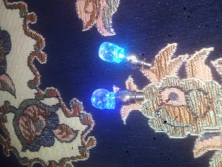 چراغ دوچرخه فایرفلایز مدل Skull بسته 2 عددی