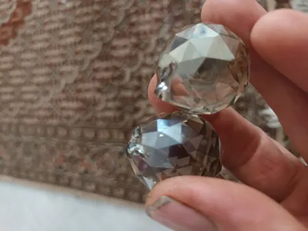 کریستال لوستر مدل 40M302 بسته 4 عددی