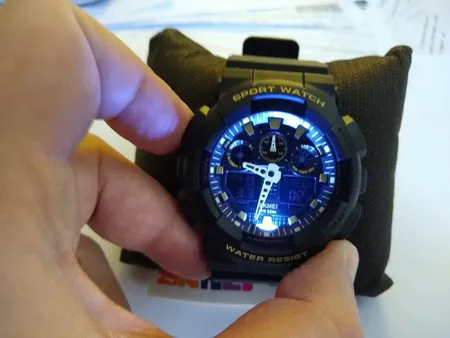 ساعت مچی دیجیتال مردانه اسکمی مدل 1832 BKGD