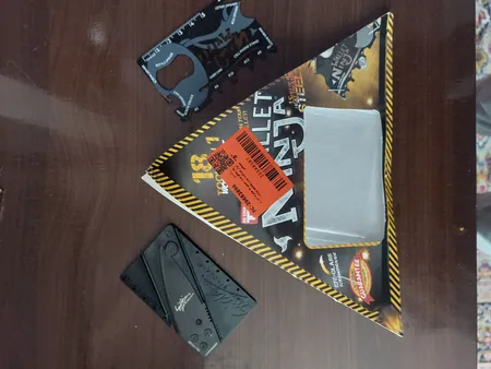 پک چاقو مدل جیبی به همراه آچار و ابزار چندکاره مدل ninja wallet