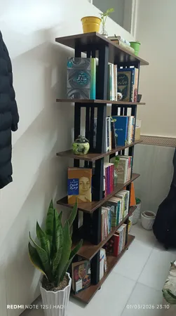 کتابخانه شش طبقه مدل ایستا